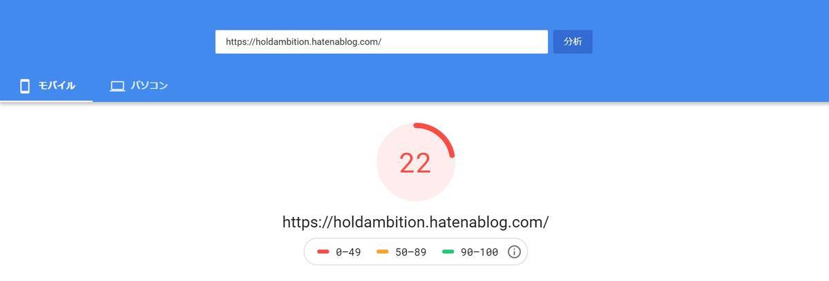 はてなブログ速度改善モバイル版