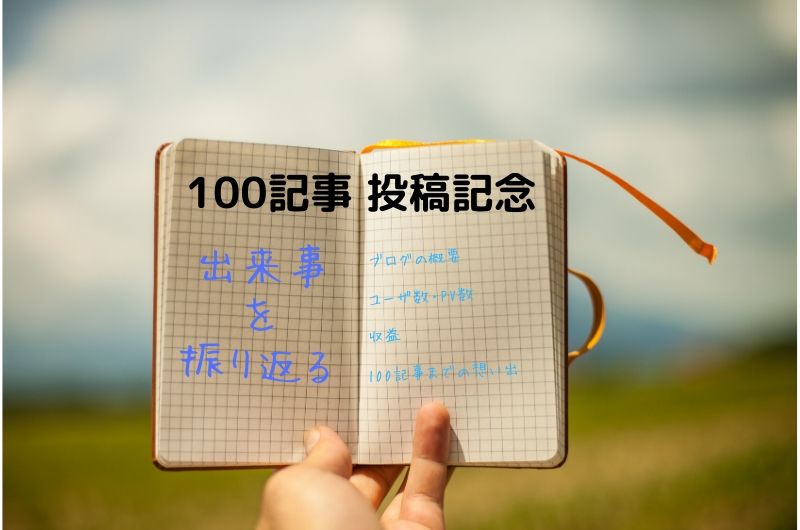 100記事までの出来事