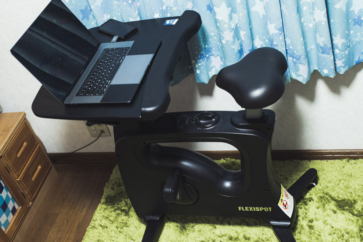 FLEXISPOT V9 ■中古品◆デスク付きエアロバイク★本州の方限定 FlexiSpot エアロバイク フィットネスバイク Flexispot