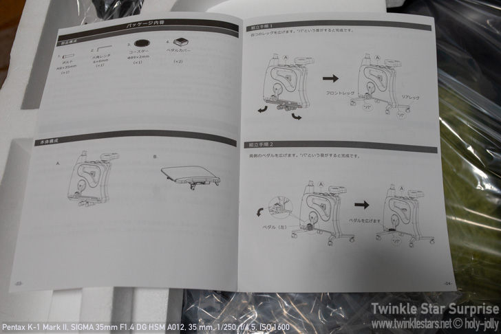 fFlexiSpot V9説明書