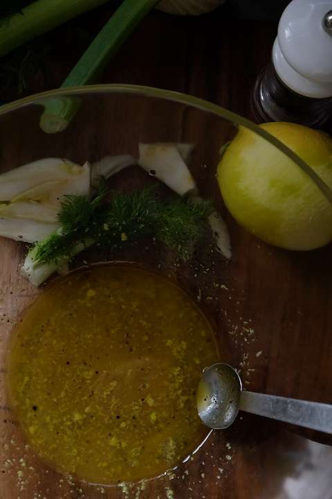 ドレッシングを作る