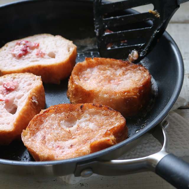 ひっくり返し、もう片面も焼く