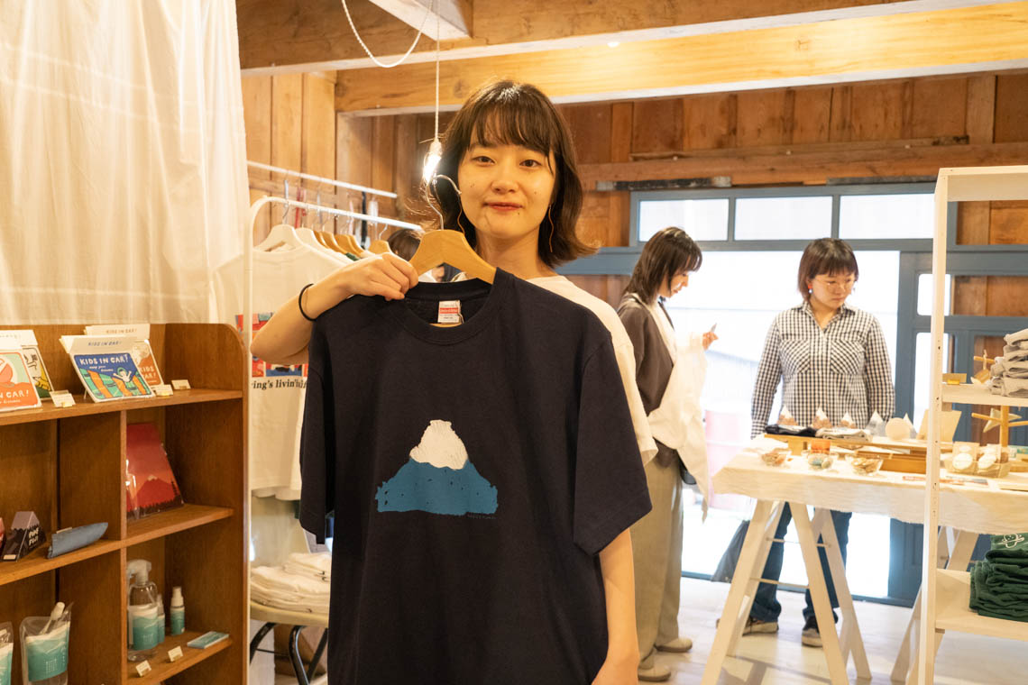 富士山のTシャツ