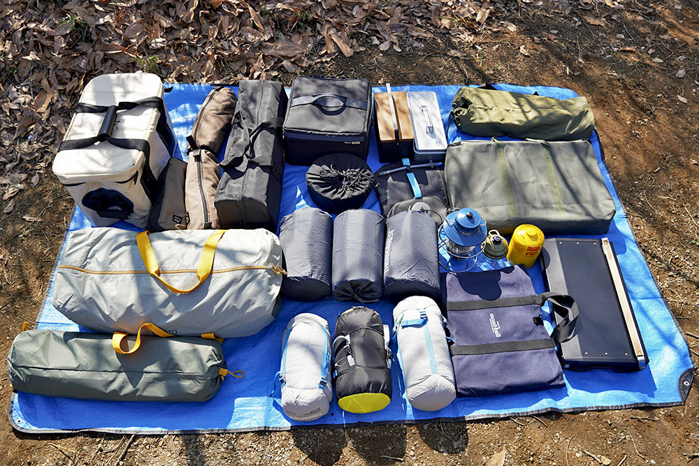 ZR-Vに積載するギアたち