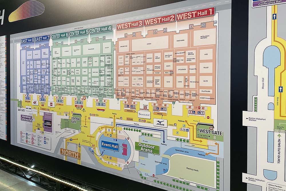 会場マップ看板