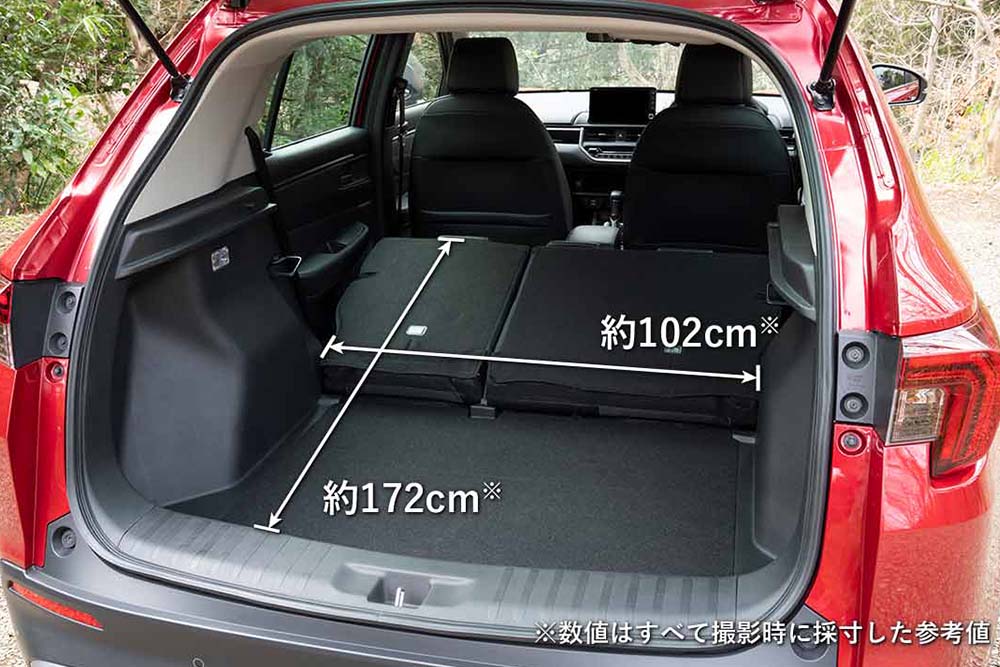 Honda ホンダ 純正 WR-V ラゲッジボード 車中泊 WR-Vでキャンプと車中泊を実践！ヴェゼルとのサイズ比較も