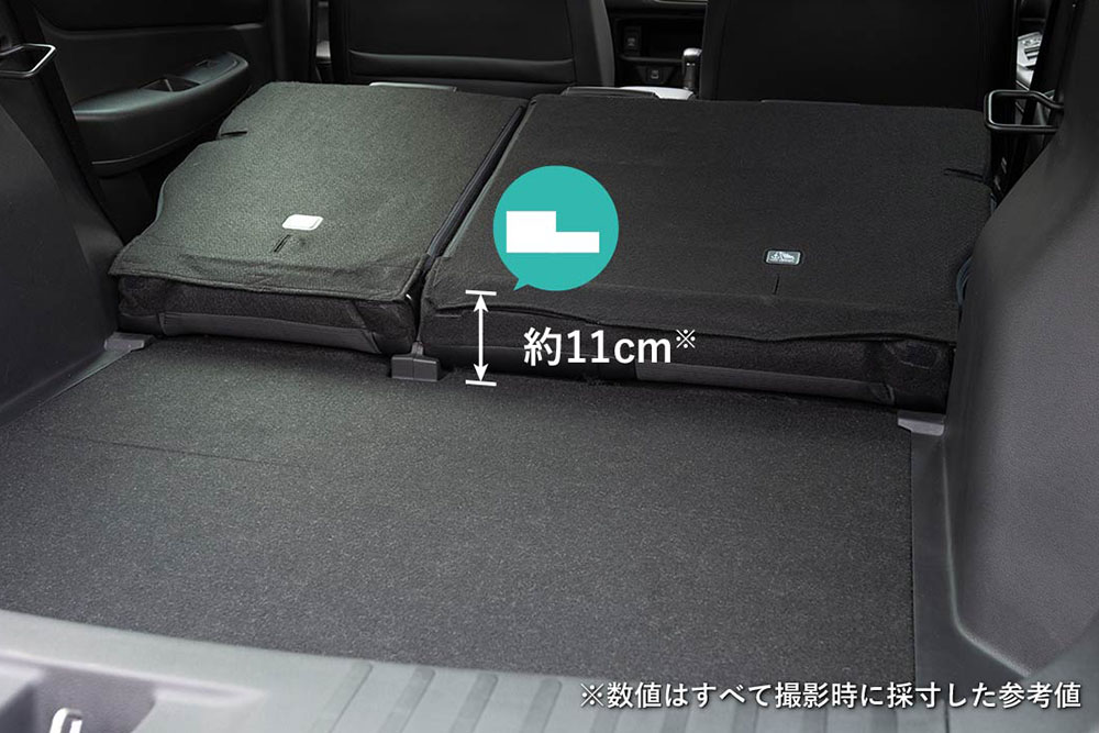 WR-Vでキャンプと車中泊を実践！ヴェゼルとのサイズ比較も