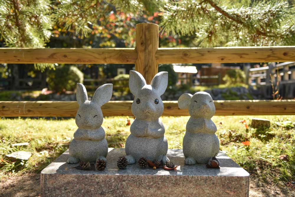因幡の白うさぎの像