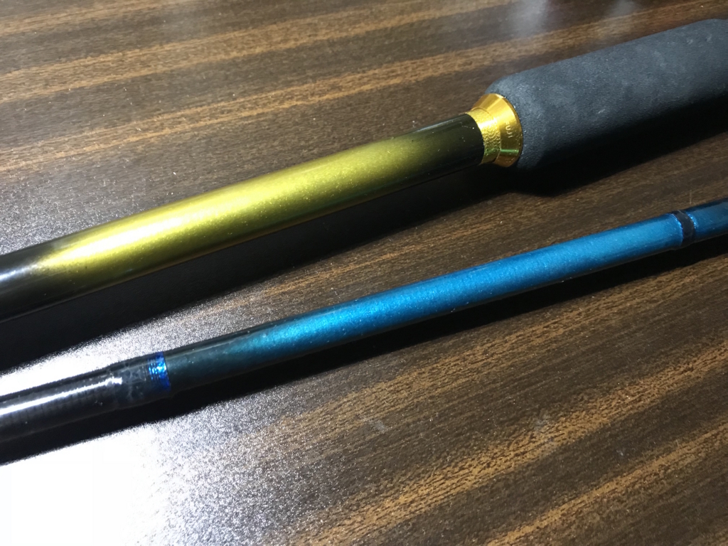 竿 の 塗装