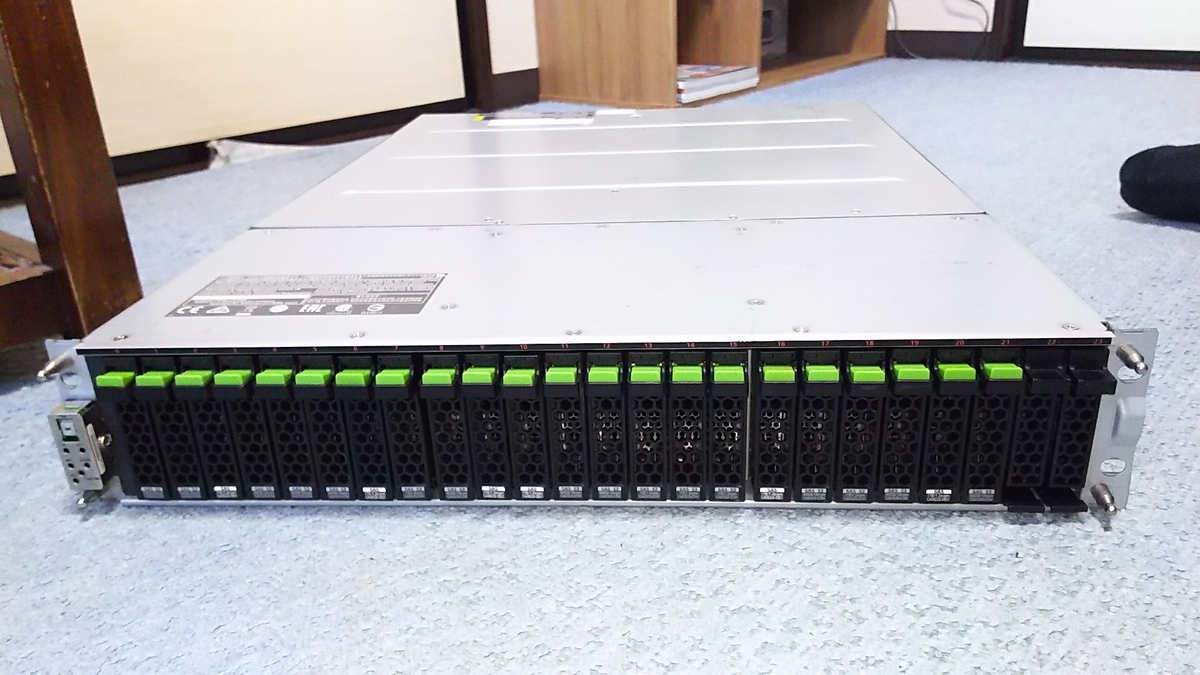 富士通ラックマウントサーバー 2u