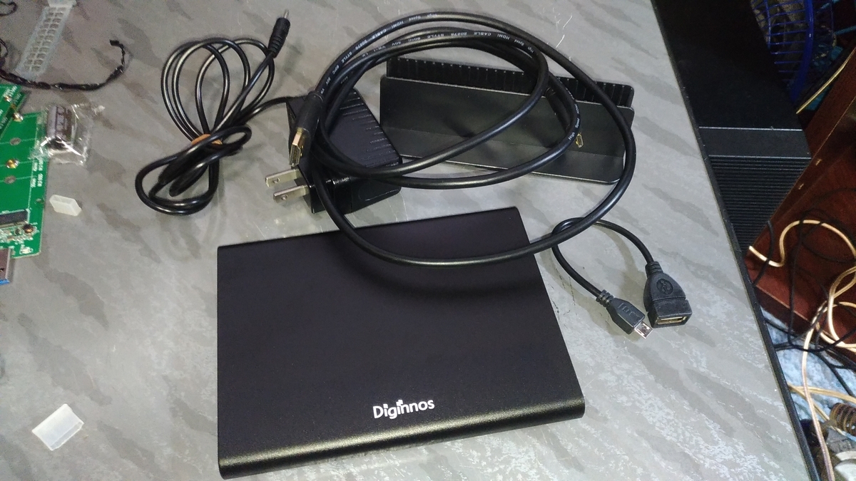 約9年前の「変わり種」小型デスクトップ「Diginnos DG-M01IW-D」入手