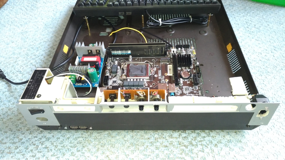 MOD PC MZ-20000 筐体加工 - Hone.のPC工房