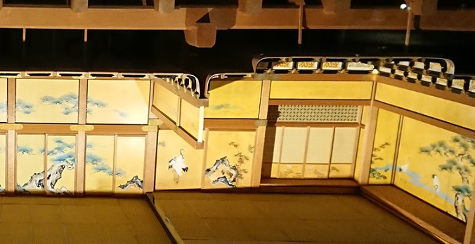 江戸城 大広間ミニチュア