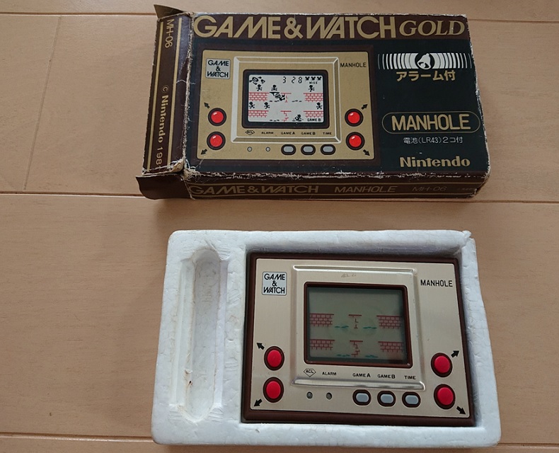 ゲーム&ウォッチマンホール【ボタン電池付き】