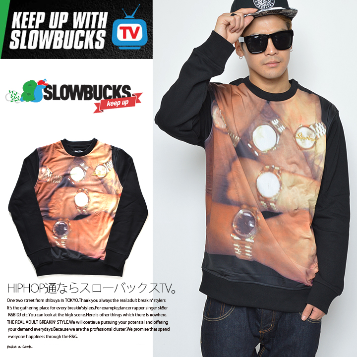 □【SLOWBUCKS/スローバックス】トレーナーがプライスダウン 