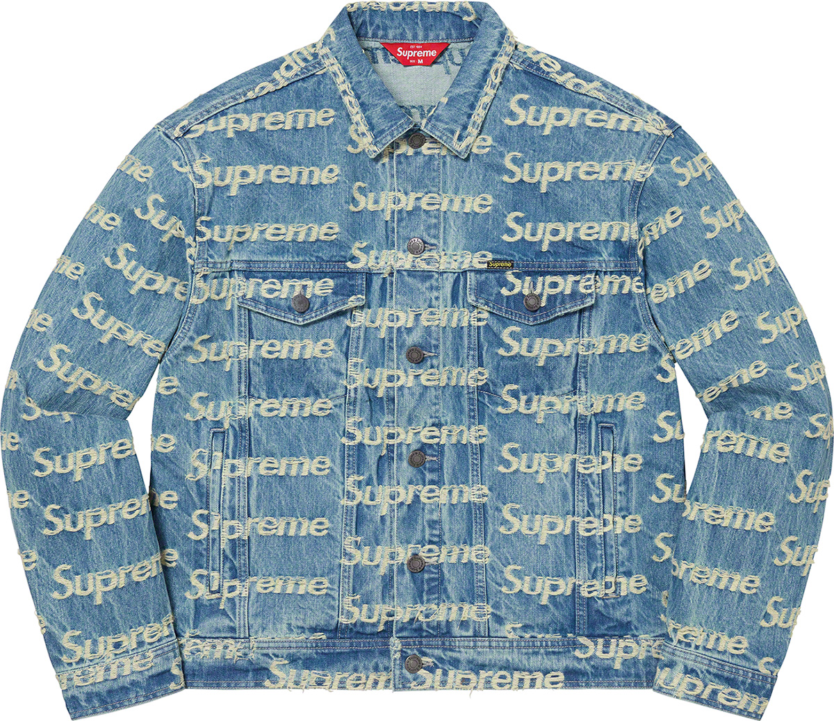 M*k様 supreme ソーン柄トラッカージャケット Supreme】本日発売