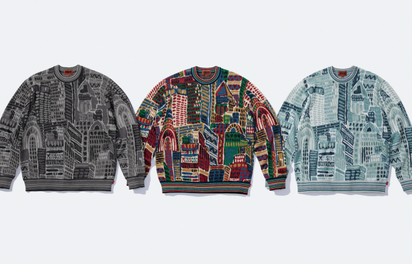 Supreme】本日発売！老舗ニットブランドの雄”ミッソーニ”との協業は