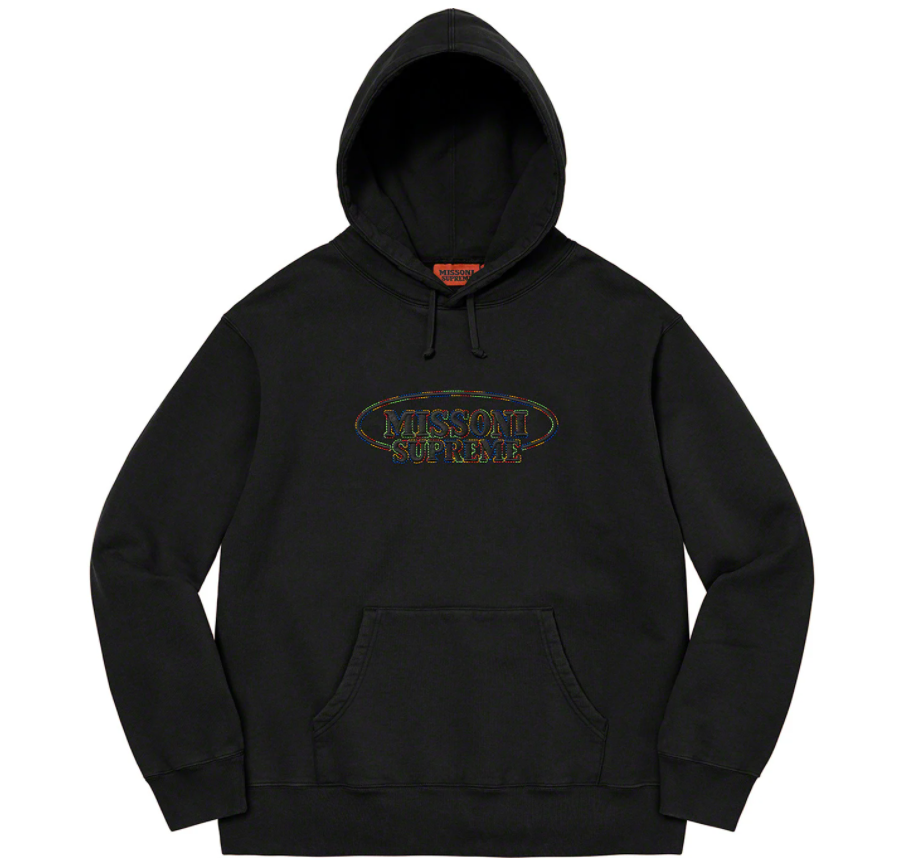 コラボ Supreme シュプリーム Missoni Hooded Sweatshirt Supreme】本日発売！老舗ニットブランドの雄”ミッソーニ”との