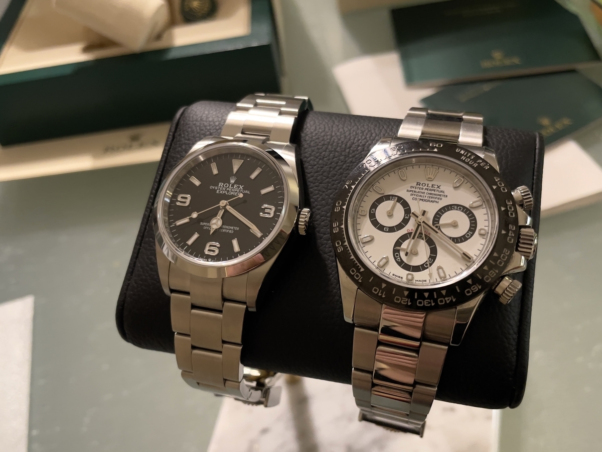 2022年3月購入!!Ref.124270「ロレックスエクスプローラー1」正規店購入