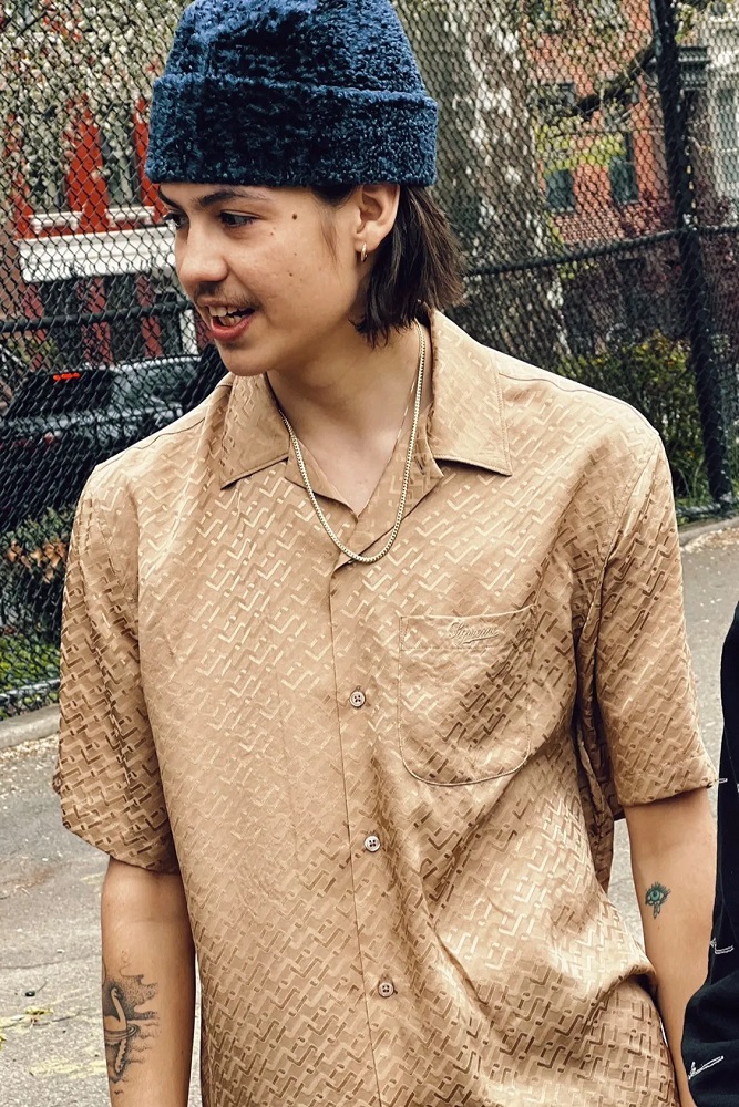 バジリスクsupreme Alphabet Silk Shirt Supreme Alphabet Silk Shirt (SS18) - $158