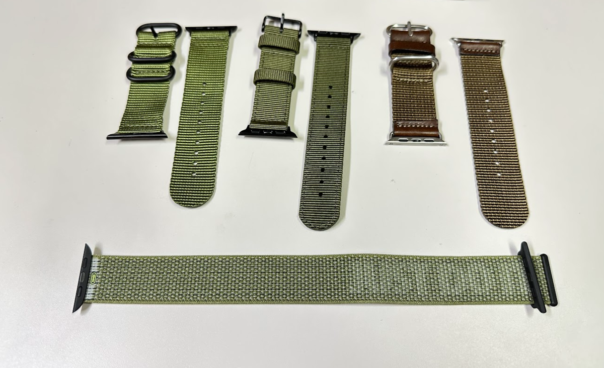 NATOバンドを付けてApple Watch Series8をミリタリーテイストにする