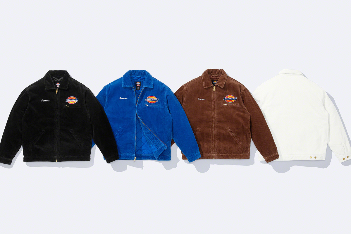 Supreme - 【美品】SUPREME Dickies コラボ ワーク ジャケット L