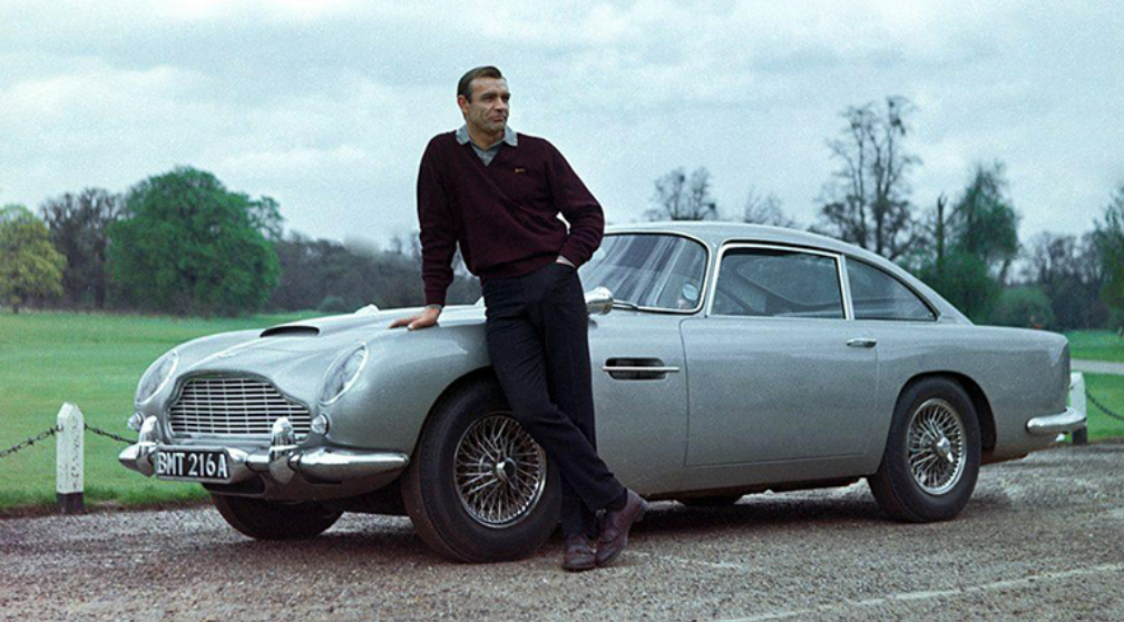 アストンマーチンDB5 “007ゴールドフィンガー1964”- 映画パンフ付き Aston Martin DB5 007 Goldfinger 1964 - With Movie Pamphlet