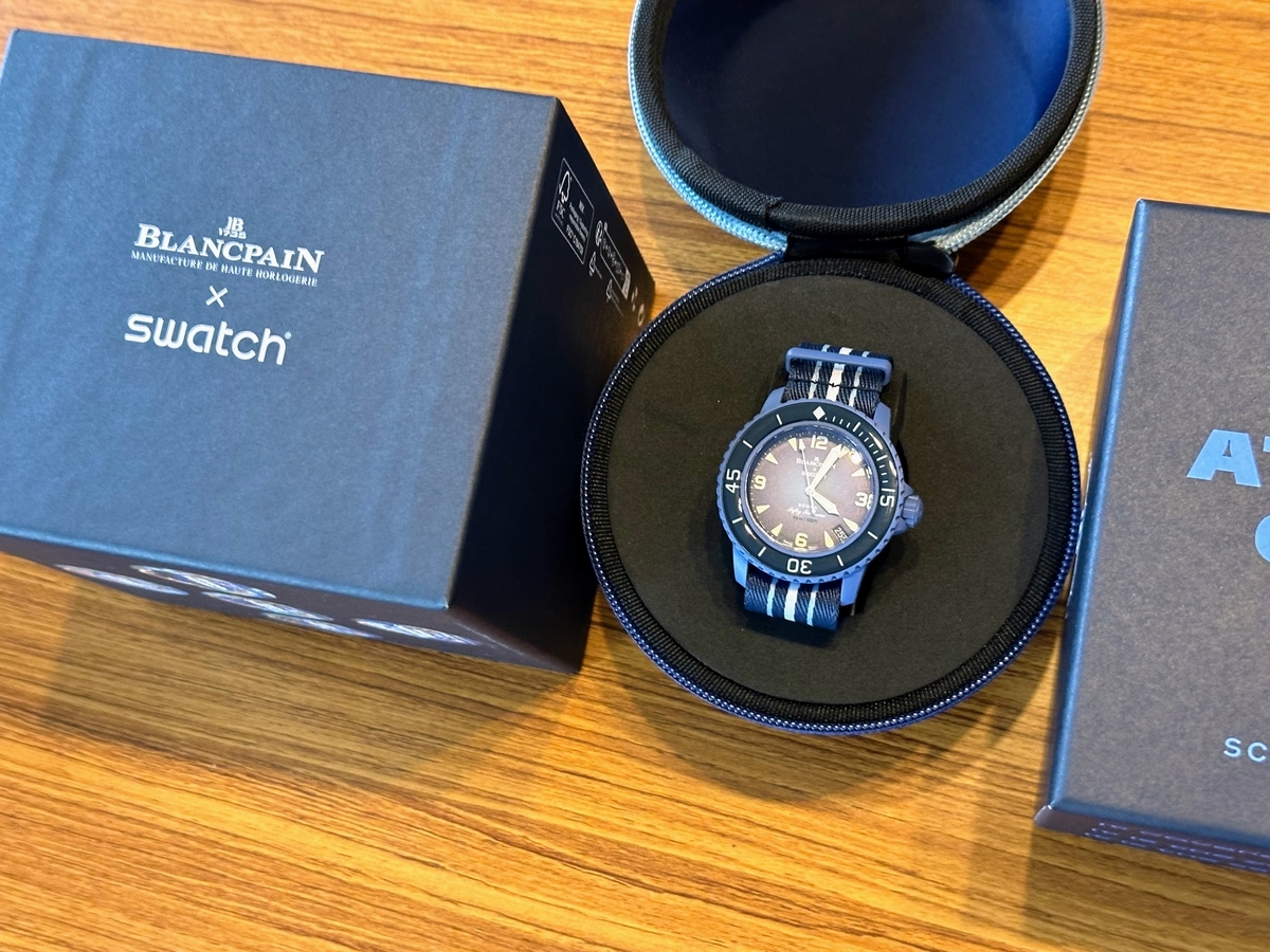 スウォッチ×ブランパン奇跡のコラボ『Bioceramic Scuba Fifty Fathoms