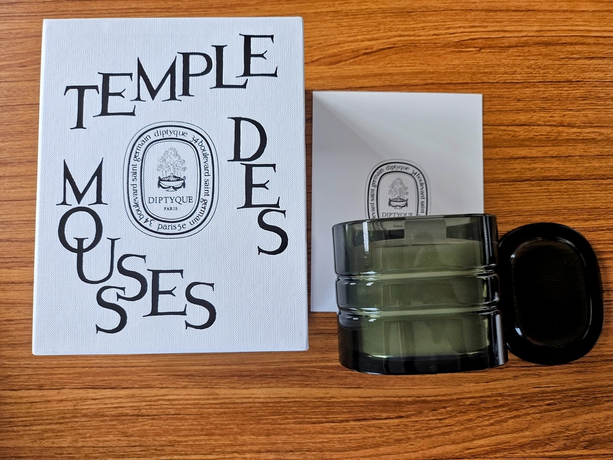 diptyque　ディプティック　three　スリー　アロマ　キャンドル ディプティック24年クリスマスコフレ第3弾、“モミの木香る