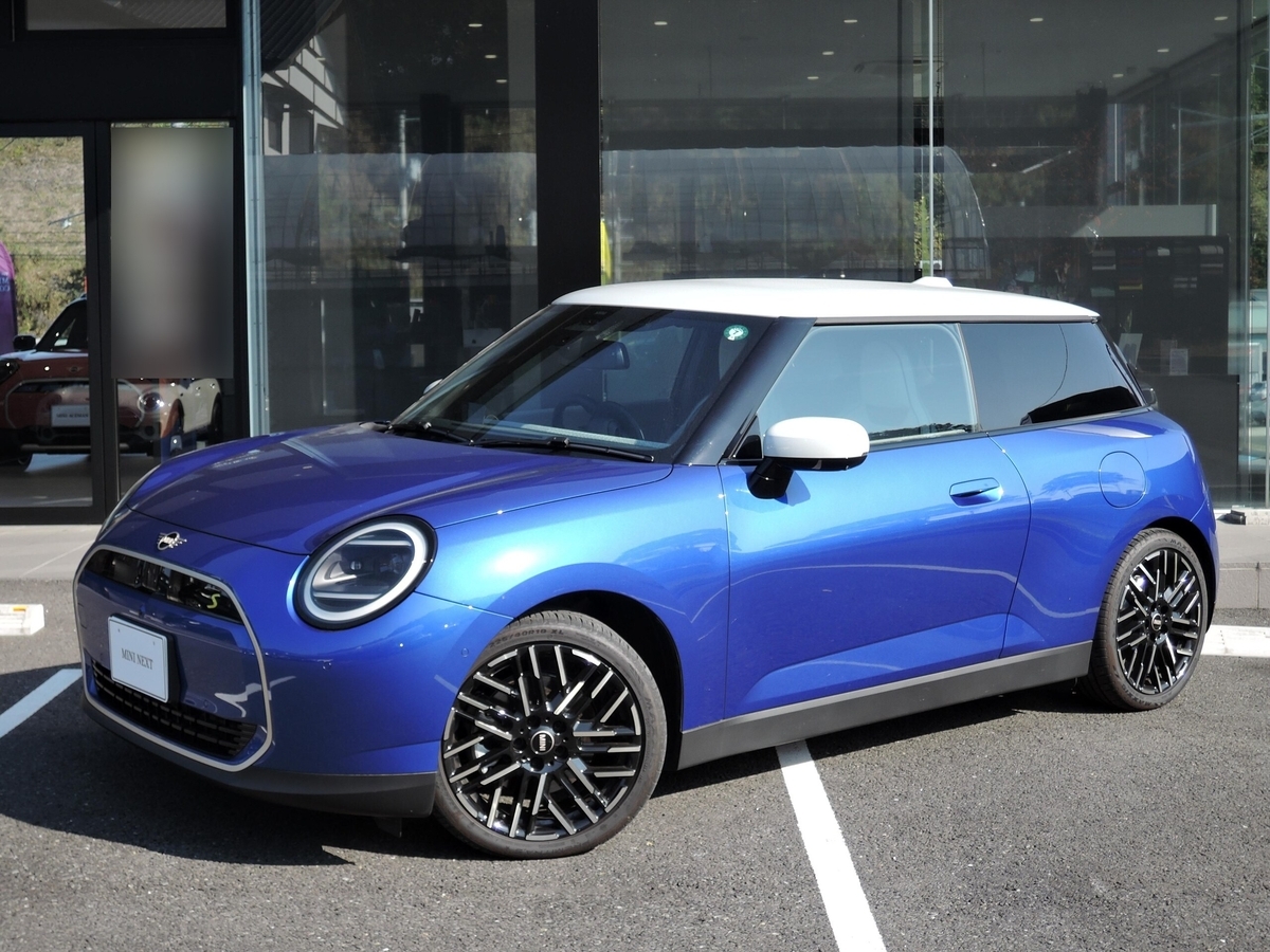 人生初のEV車を購入！BEVの新型MINI”ミニクーパーSE”納車しました