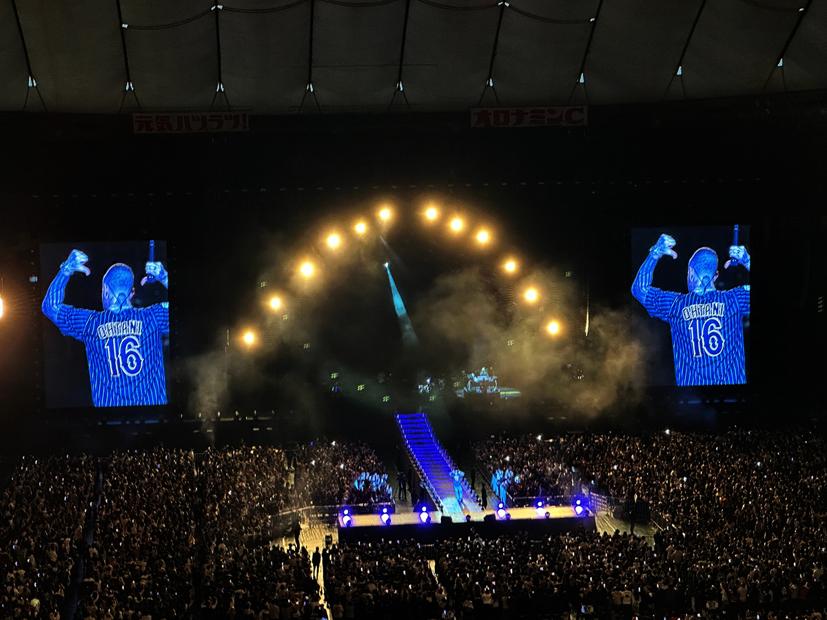 東京ドームで行われたMaroon5ライブレビューをお届けします！【セット