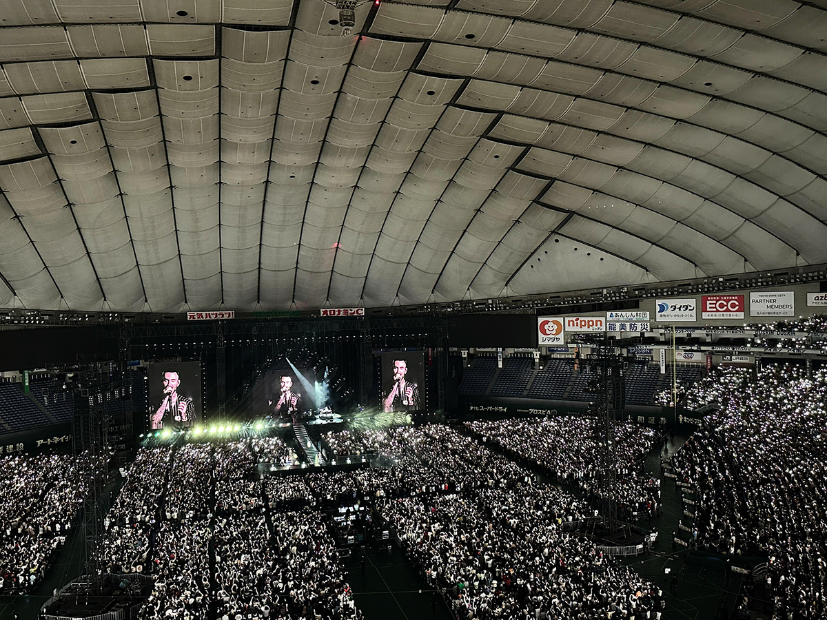 東京ドームで行われたMaroon5ライブレビューをお届けします！【セット