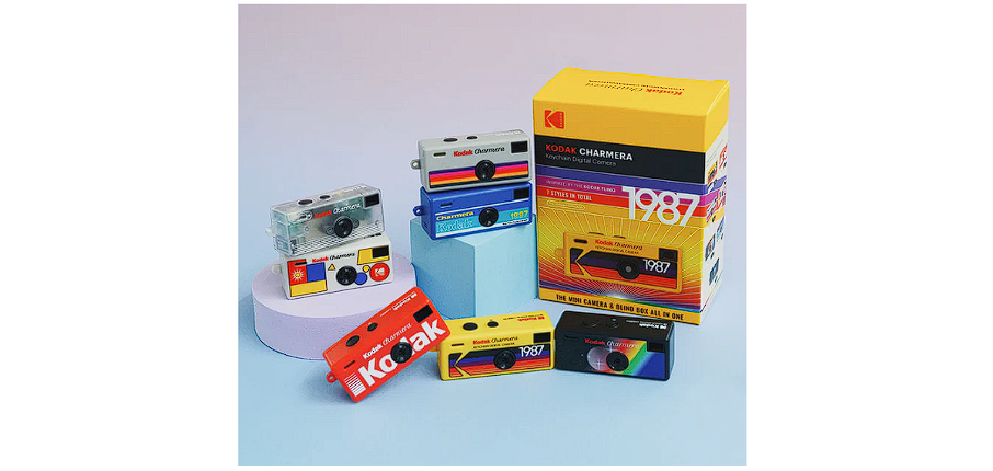 Kodak Charmera 1987 キーホルダー型 トイカメラ（保証書付） KODAK CHARMERAを購入レビュー｜エモい写真が撮れるキーホルダーカメラ