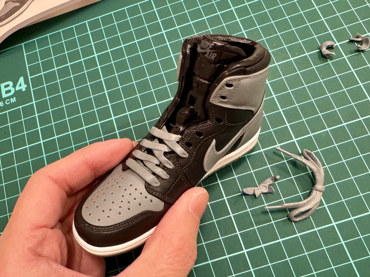 スニーカーのプラモ！？バンダイ『エアジョーダン1』モデルキット