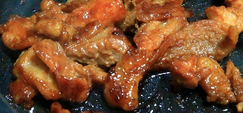 とんちゃん焼き ～堅田の鳥中とんちゃん 味付かしわ～ - 炎の