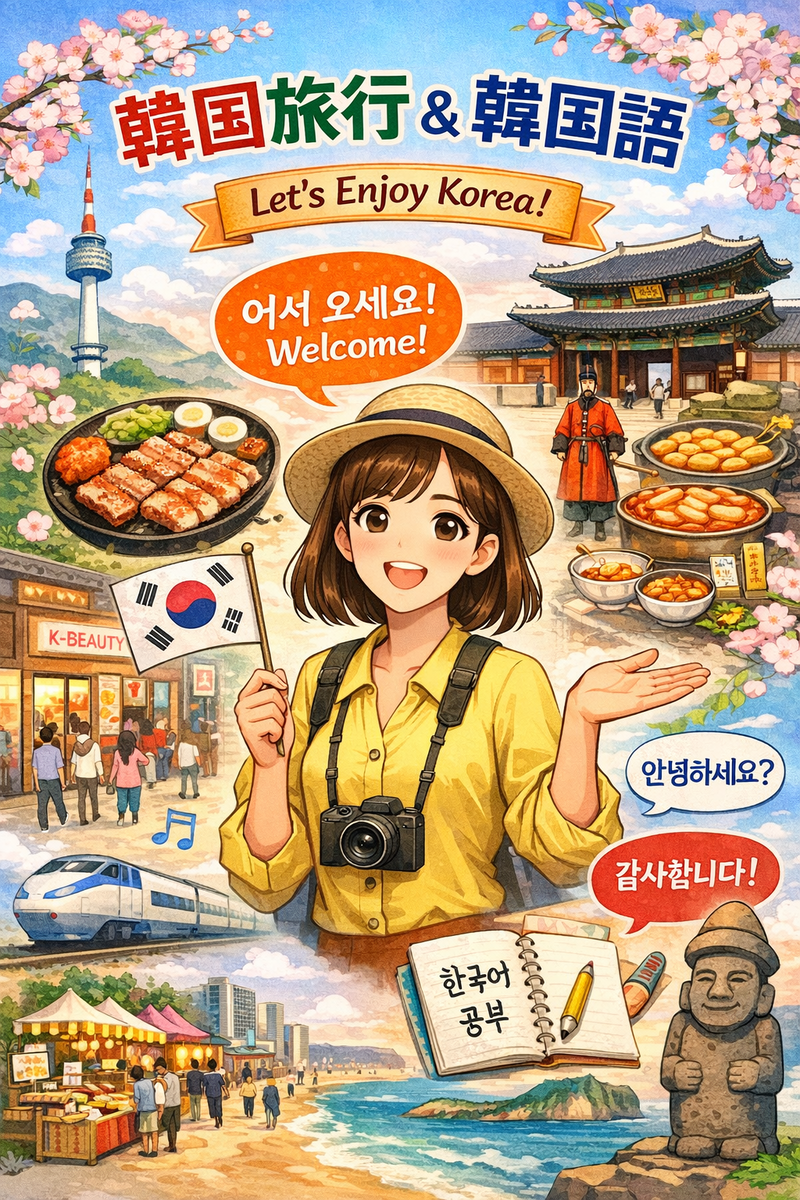 はじめまして！ネイティブ韓国人が教えるリアルな韓国情報ブログへ