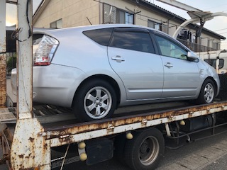 沼津市の放置車両の廃車引き取り