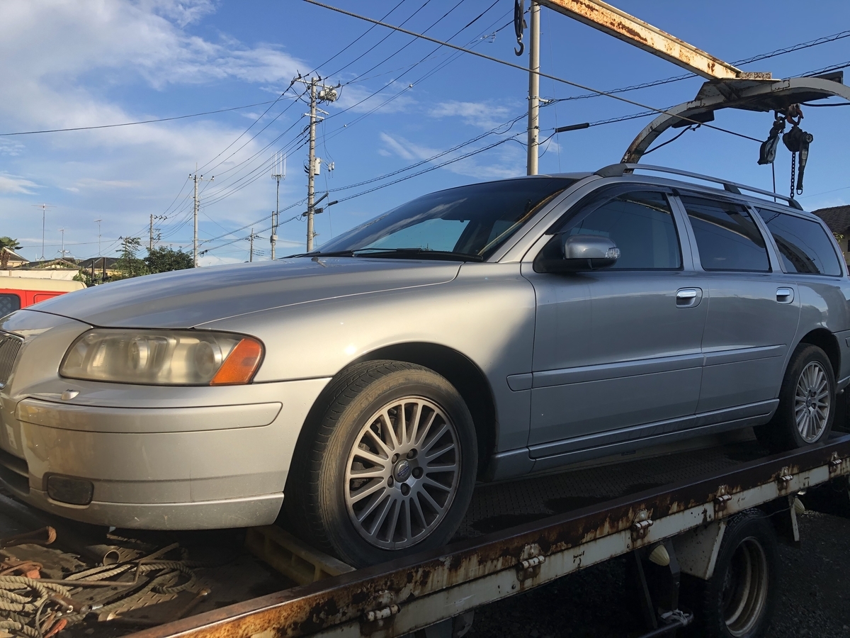 富士市の不動車の廃車引き取り