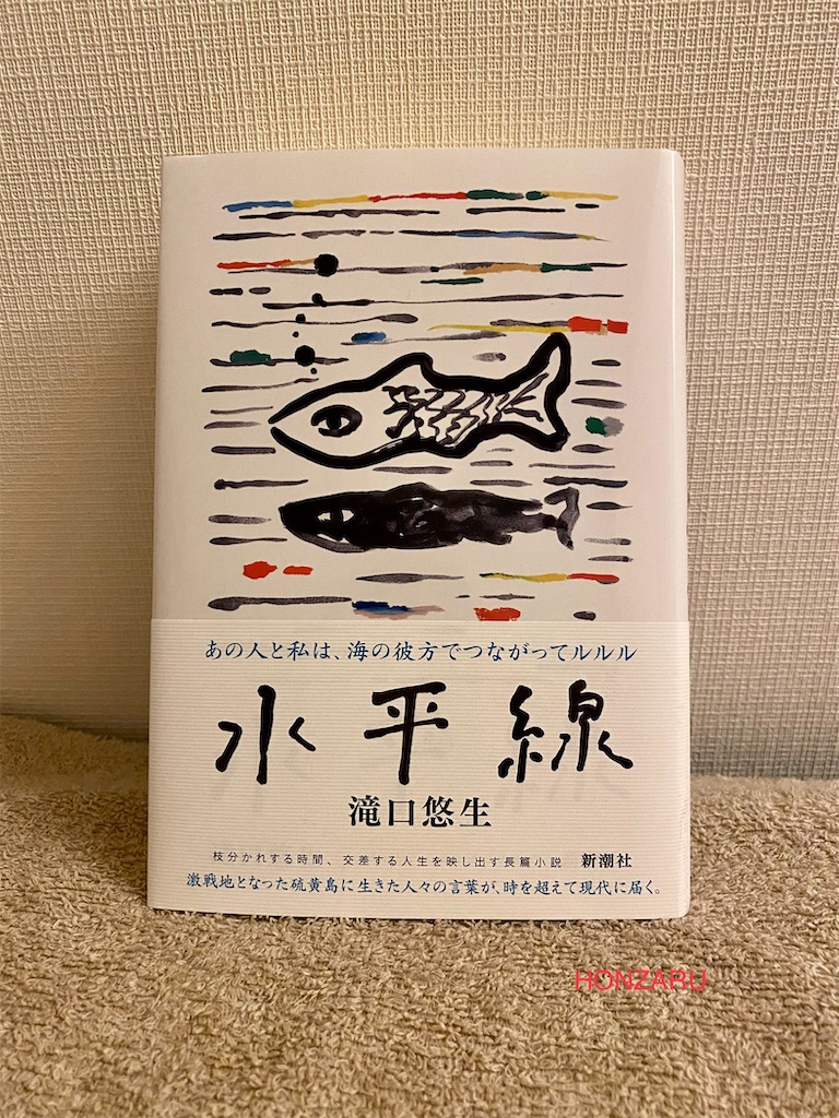 水平線 滝口悠生 全ては時空を超えてつながっている 書に耽る猿たち