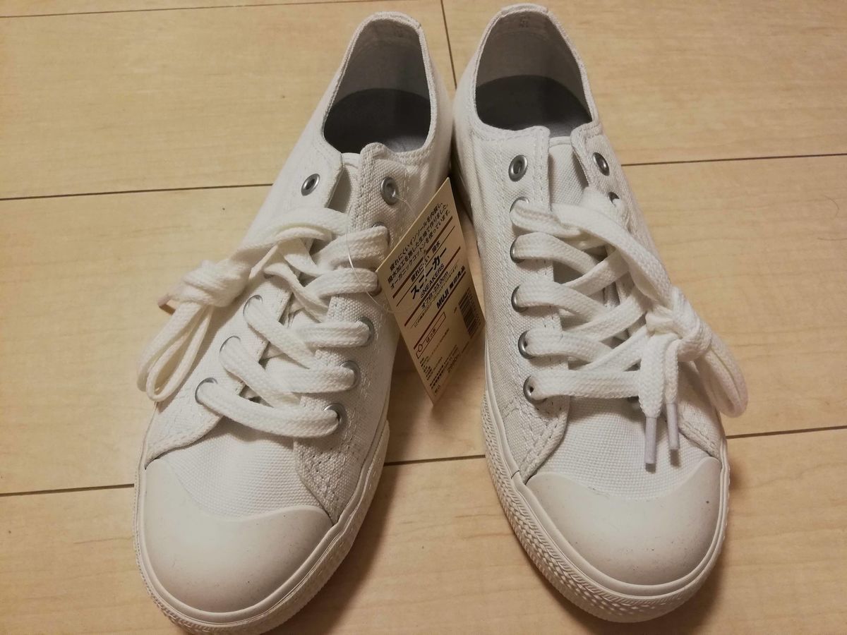 レビュー 無印良品の撥水オーガニックコットン疲れにくいスニーカーは 通勤コーディネートに最適であった Hopeのポテンシャイン