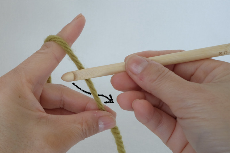 かぎ針編みの基本 1 鎖編み くさりあみ 編みもの手帖