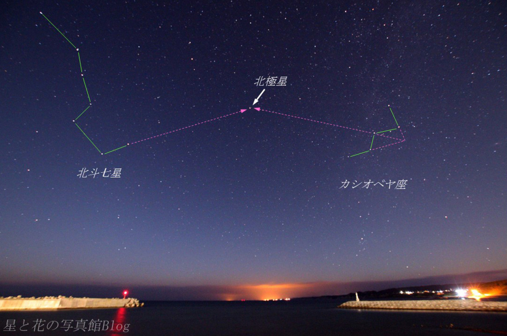 北天の星空 星と花の写真館blog