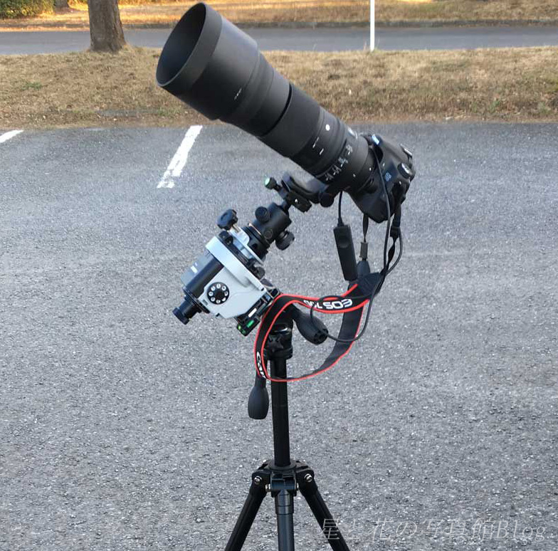 ポータブル赤道儀スカイメモsの極軸合わせ 星と花の写真館blog