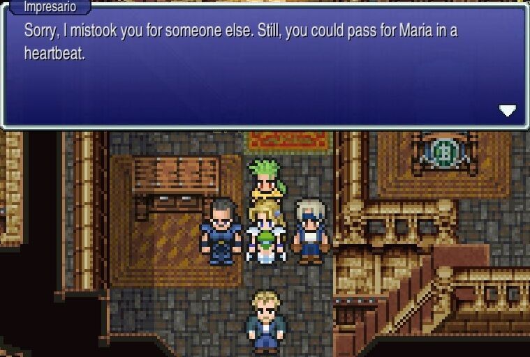 Sorry, I mistook you for someone else. Still, you could pass for Maria in a heartbeat.