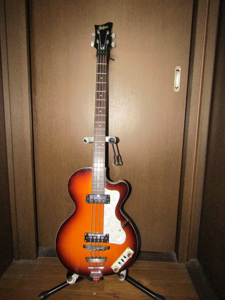 ペグ交換 Hofner IGNITION Club Bass - ほしいも美味しい