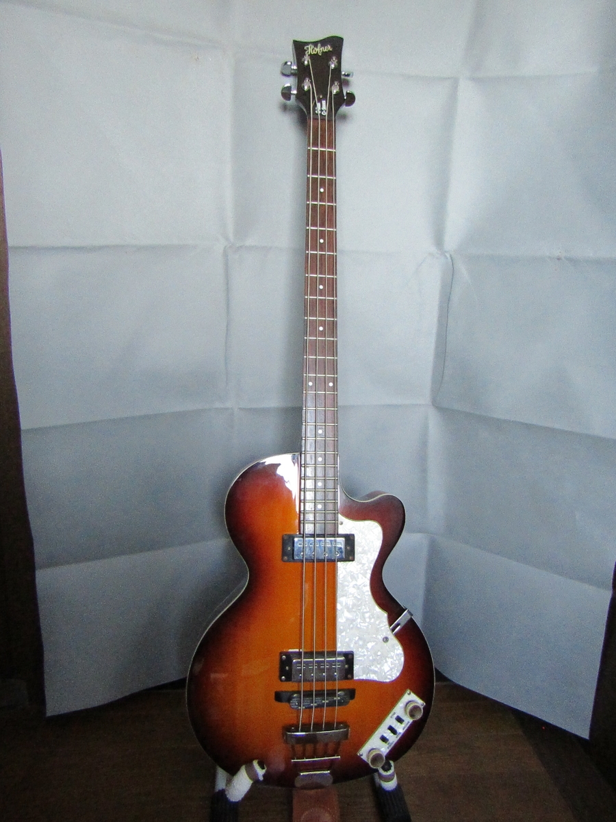 ペグ交換 Hofner IGNITION Club Bass - ほしいも美味しい