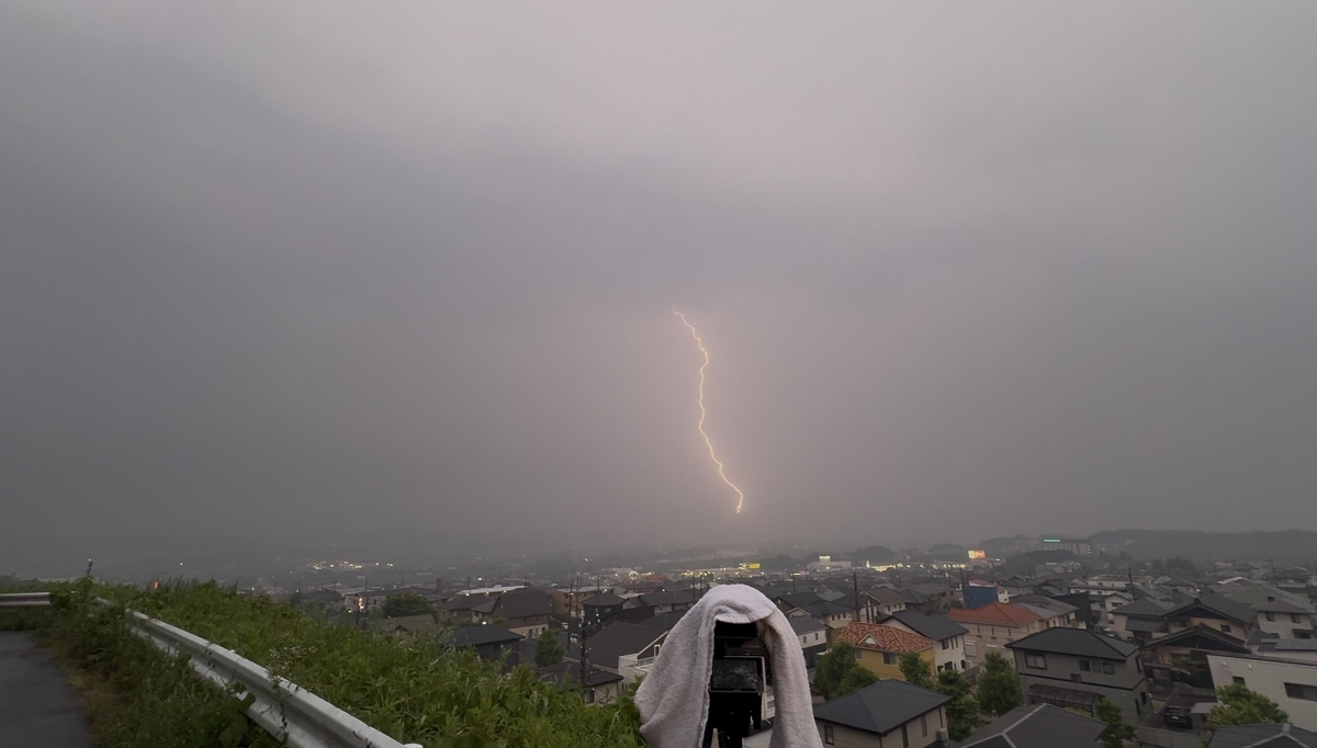 激しい雷雨が直撃！2時間の雷撮影 - 空の記録-Gallery of Atmospheric