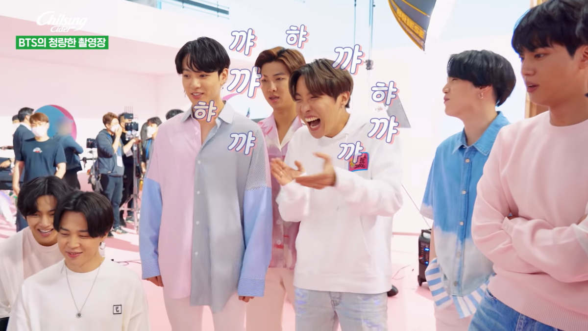 BTS チルソンサイダー クリスタル オルゴール 公式 チルソンサイダー 70周年記念 BTS コラボBOX