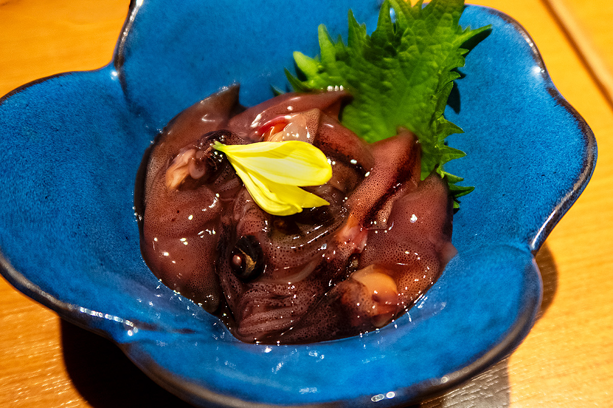 蛍烏賊（ホタルイカ）沖漬け