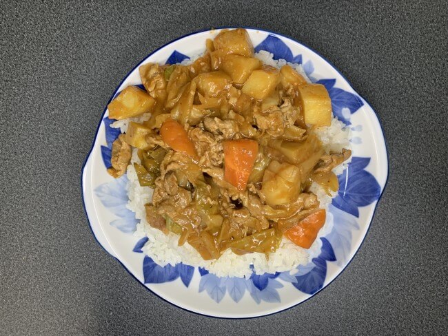 米粉みそカレー